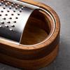 Acacia Wood Chocolate Handheld Grater Stainless Steel Vegetable Shredder  Fruit Shredding