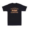 I'd Rather Be Camping Travel Adventure Gift For Camping Lover Men's T-Shirt