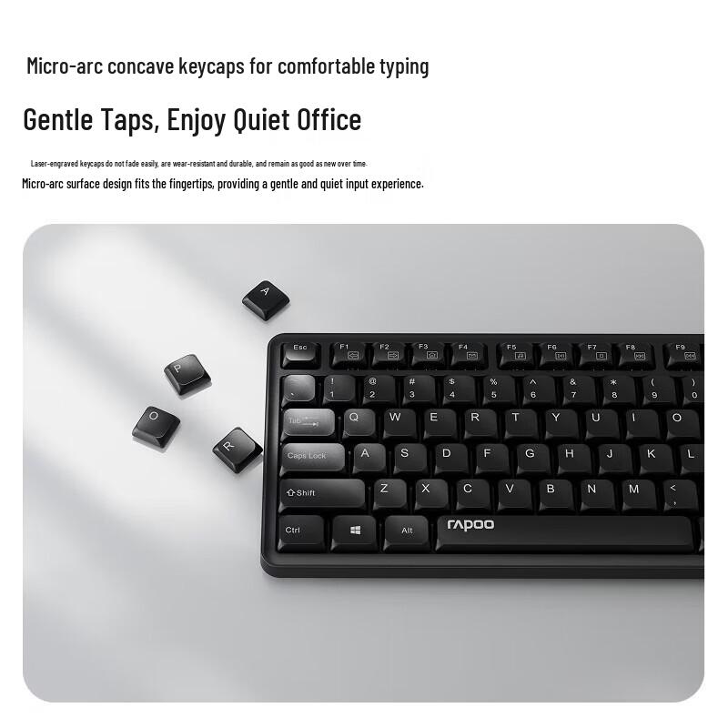 Rapoo X2800S Kabellose Tastatur- und Maus-Kombination