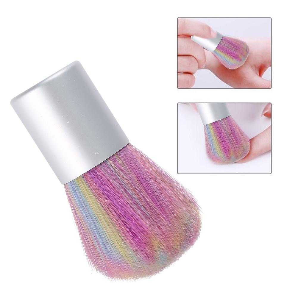 Soft Nail Cleaning Brush UV Gel Powder Dust Remover Tool Manicure Tool