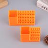 1Pc Drill Holder 20/50 Holes Bit Organiser Screwdriver Head Storage Toolbox Hole Board Screwdriver Stand Hex Shank Organiser