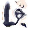 Male Prostate Massager Vibrator Telescopic Anal Plugs Penis Ring Butt Plug Vibrator Wireless Control Sex Toy for Men Masturbator