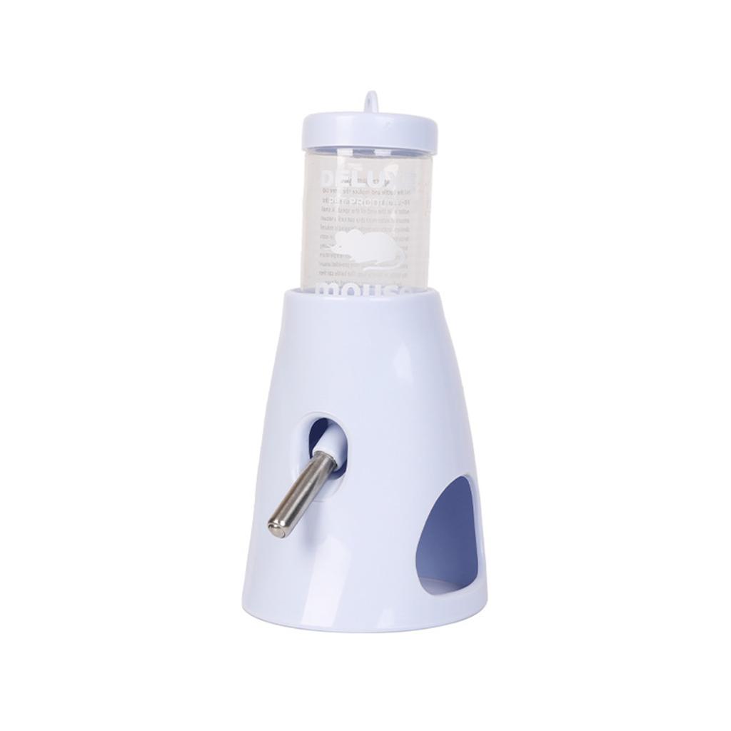 Plastic Water Bottle with Stable Stand Leak Proof for Rabbits Rats Chipmunks Squirrels and Other Small Animals Rodents