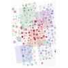 Tear Resistant Decorative Scrapbooking Sticker for Craft Enthusiasts Featuring Playful Fruit Illustrations Washable