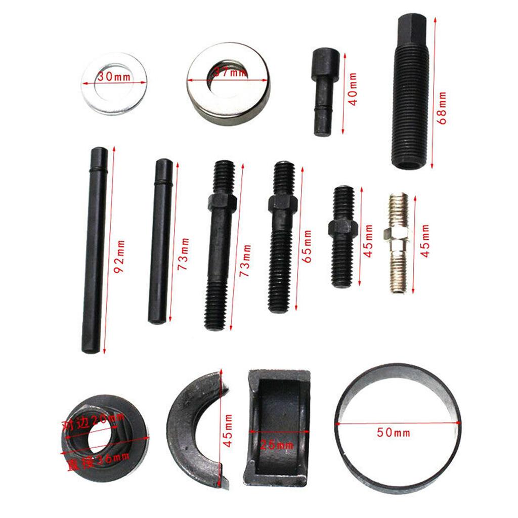 Automotive Pully Puller Remover Installer Set Power Steering Pump Alternator Pulley