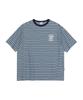 Yunibeoseugameonteu Ug Stripe Emblem T-Shirt_Light Blue