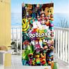 Roblox Beach Towel Super Soft Absorbent Comfortable Lightweight Suitable for Sports, Travel, Swimming, Yoga, Bathroom, Beach, And Pool