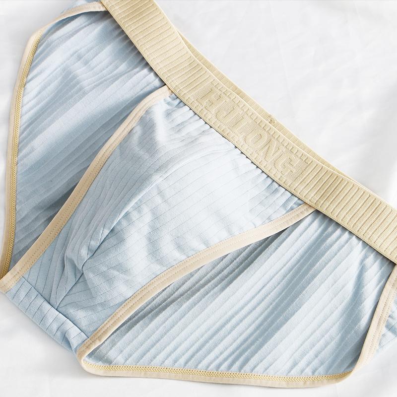 Men's Underwear Triangle Underwear Breathable Cotton Mid Waist Plus Size Underwear