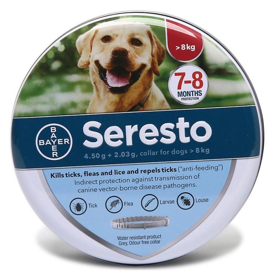 Flea And Tick Prevention Collar For Dogs And Cats- 8 Months Protection Odorless And Non-greasy