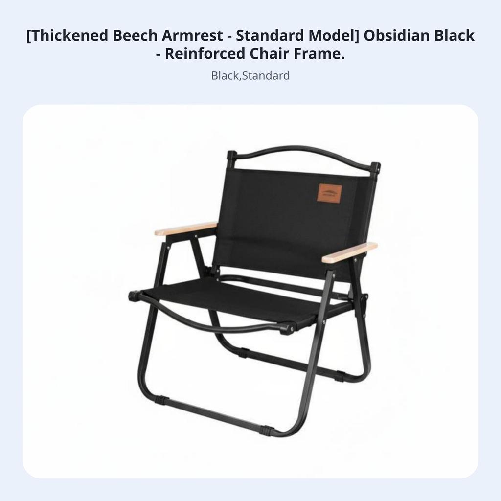 Lowoutline Camp Chair Space-Saving Folding Camping Equipment With Backrest Quick Setup For Campers Adults