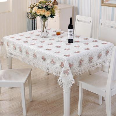 Gestickte Tischdecke, Spitze, hohl, pastoraler Stil, Tischdecke, Couchtisch, dekorative Tischdecke, lange Tischdecke