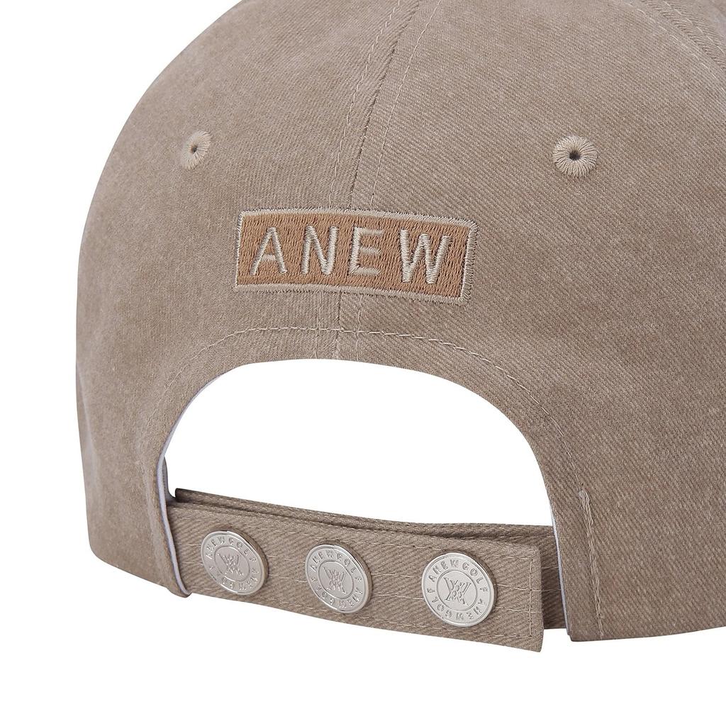 Washing Cap Beige M AGEUUCP01 [Anew Golf] (Unisex) Size