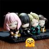 Anime SpyxFamily Figures Cute Loid Forger Statue Kawaii Anya Yor Forger Sleeping Action Figurine Decoration Desk Accessories