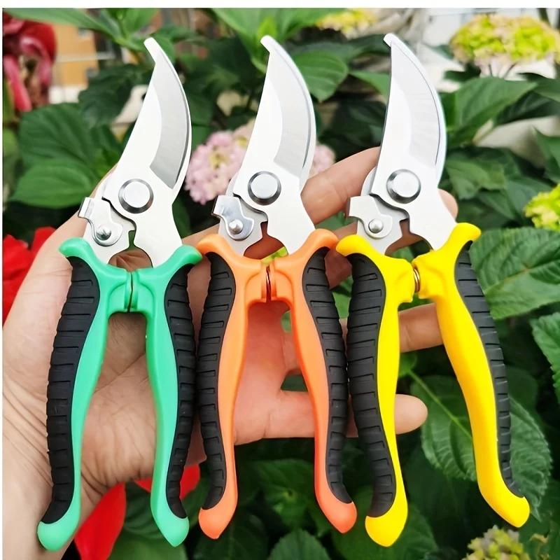 Stainless Steel Professional Gardening Shears Pruning branches Fruit trees Flowers Household Pruning Tools Shears