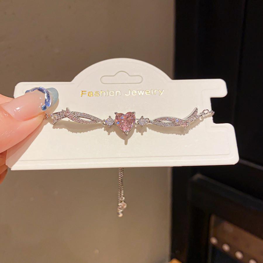 Herzförmiges Schmuckarmband Handgefertigt Kupfer Elegantes Geschenk Für Frauen Sommer