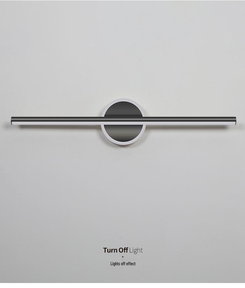 Modern Minimalist LED Wall and Vanity Light for Bath, Bedroom, or Dressing Table