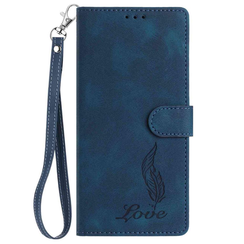 Quill Pen Embossed Pattern Flip Card Design Wallet Case for Redmi Note 14/Note 12/13C/14C/Xiaomi 14T,Xiaomi 11T,13 Lite,Mi 11 Lite,Poco X6...(8-Color)