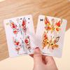 2/4 Stück Damen Mädchen Elegant Schmetterling Haarnadel Metall Accessoires Zitternder Schmetterling Seitenclip Beweglicher Schmetterling Haarnadel Kopfschmuck