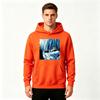 Men Anime Printed Pullover Hoodie Casual Long Sleeve Streetwear Sweatshirt for Adults