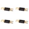 Pack of 4 200AMP ANL Gold Plated Flat Blade Fuses