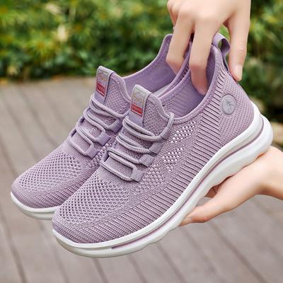 2025 Damen Vulkanisierte Schuhe Atmungsaktives Air Mesh Rutschfeste Sohle Modische Bequeme Outdoor Trainings Laufschuhe Sneaker