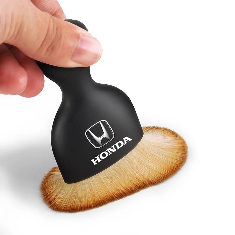 Car Hot 2025 Car Interior Cleaning Brushes Air Outlet Cleaning Center Console Clean Tool Soft Brush for Honda Mugen Civic Accord