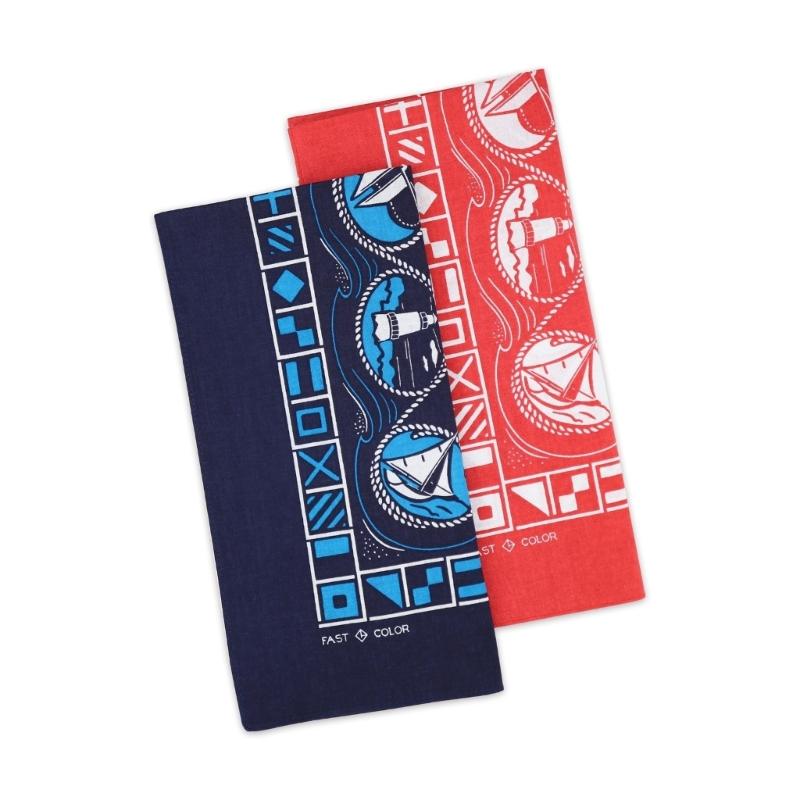 Contemporary Cotton Bandana Scarf Smooth Surfaces Friendly Multipurpose Accessory For Outdoor Occasions