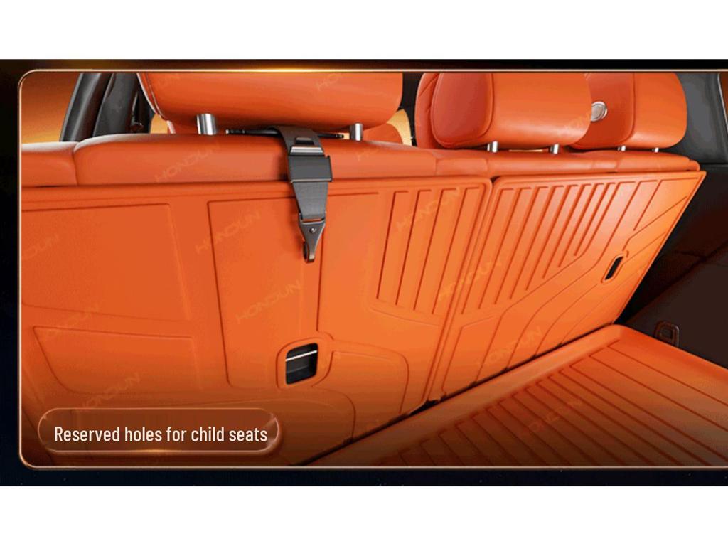 Trunk Mat for Zeekr 7X 2025 Model - TPE Car Interior Rear Mat and Decorative Foot Accessories