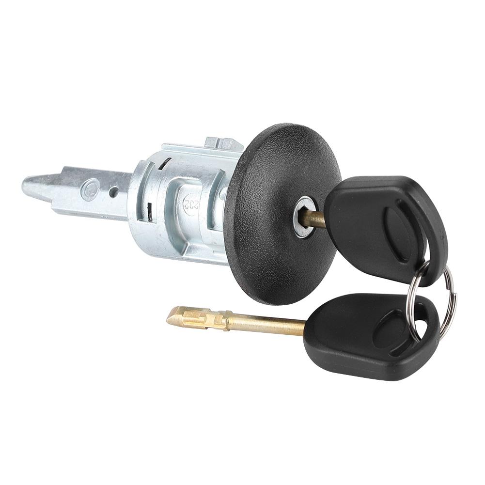 Car Front Right Door Lock Barrel with 2 Keys Fit for Ford Transit MK6 2000‑2016