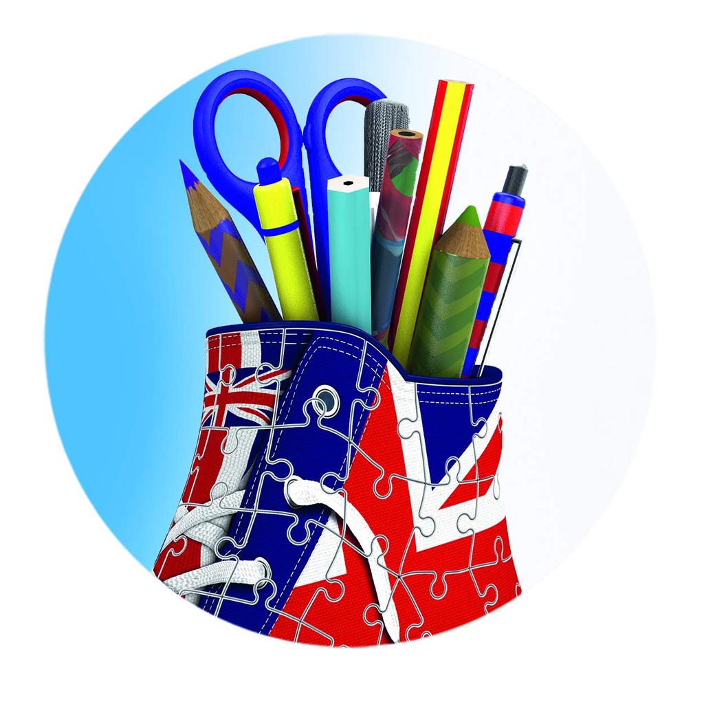 Ravensburger 3D Puzzle Sneakers Union Jack (108 Pieces) 11222 7