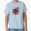 Assassin Octopus Classic Tshirt Made In Usaaus Tshirt S2xl