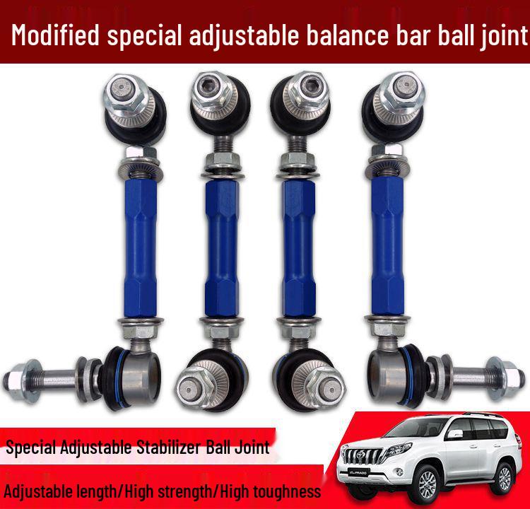 Thickened Adjustable Stabilizer Bar Ball Joint for Toyota Prado 2700, LC150, LC120, FJ Land Cruiser