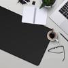 Pure Black Gaming Mouse Pad Anti Slip Rubber Mouse Pad Computer Gaming Desk Pad Wool Felt Laptop Desk Anti Slip Mouse Pad
