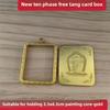 Small Thangka Pendant Gau Box Buddhist Amulet Necklace Affordable Gold Silver Black Case