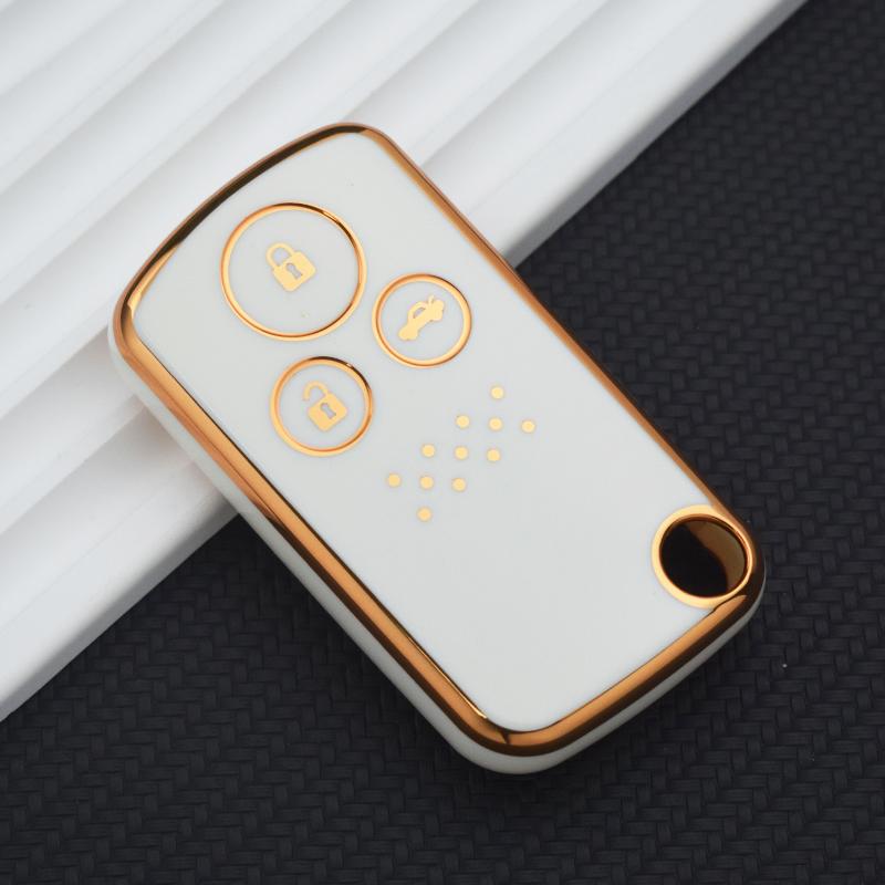 2 3 butoane TPU husă pentru chei de mașină Shell Fob pentru Honda Accord CIVIC CRV Fit 2006 - 2015 Suport cheie Geanta Protector Accesorii