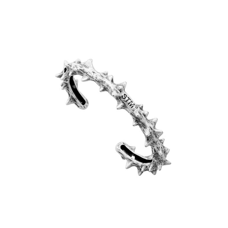 

SENTIMENTS no.630 [BURNISH] SPIKY BANGLE BRACELET Burnish