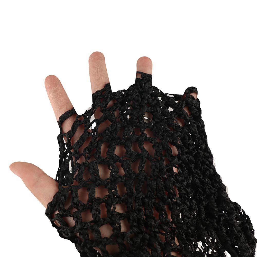 Turban Hat Mesh Hair Net Handmade Crochet Hair Snood Hair Accessories Black Wig Caps  Casual