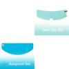 1/2pc Moto Helmet Anti-fog Film Rainproof Visor Helmet Membrane Universal Motorcycle Electric Helmet Waterproof Anti-fog GogglesSpeed Sensors 6