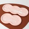 Concrete Triple Circular Tray Silicone Mold DIY Coaster Craft Making Plaster Resin Jewelry Storage Plate Casting Molds Home Deco