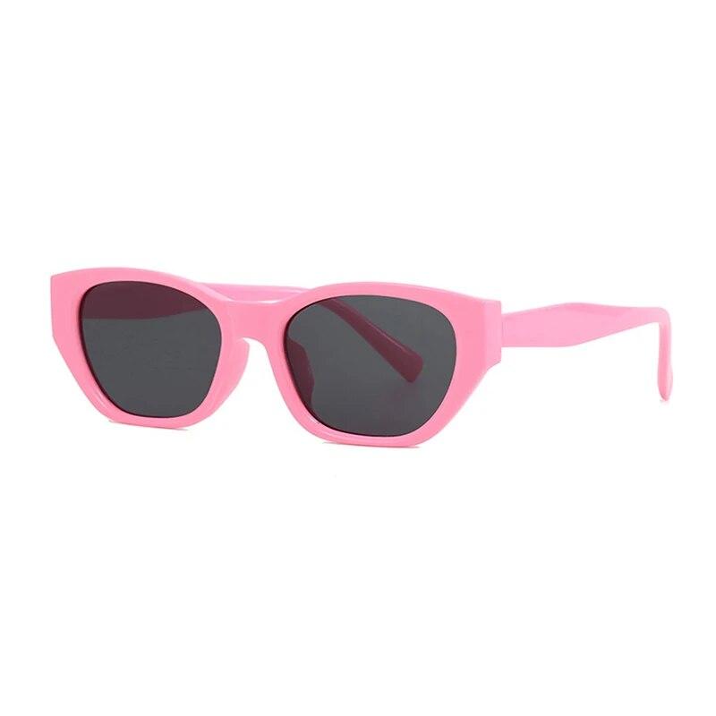 Retro Cat Eye Irregular Polygon Women Sunglasses Fashion Eyewear  Designer Eyewear Shades Uv400 Men Sun Glasses
