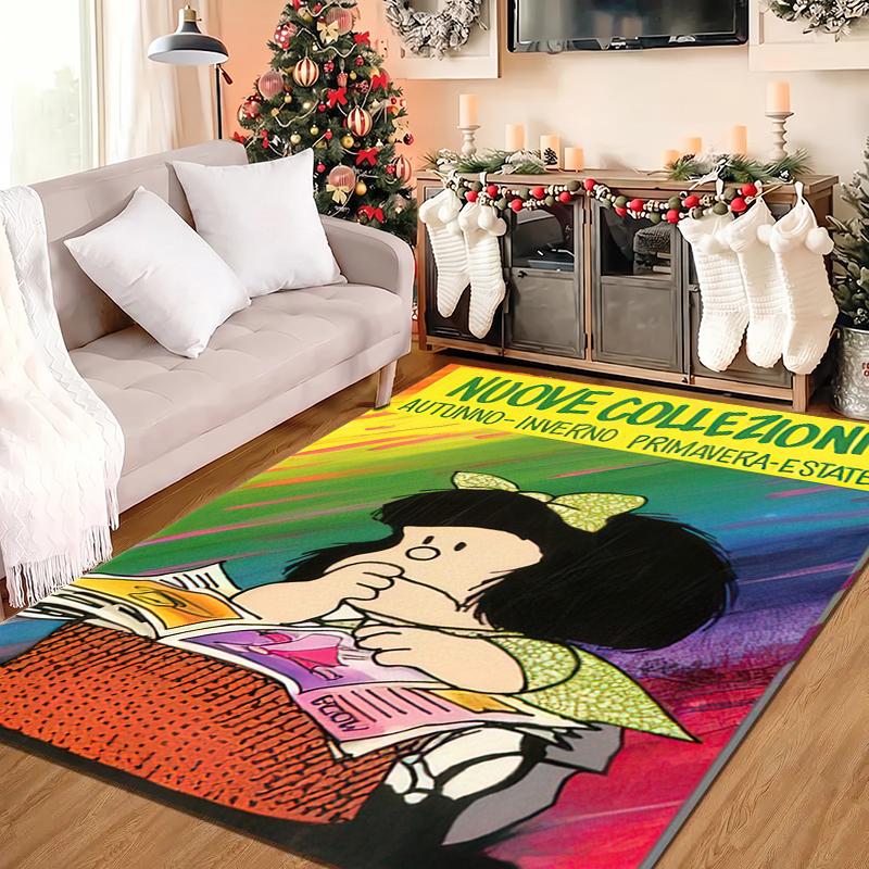 1PC Mafalda Rug - home decoration Carpet For Living Room Bedroom Flooring Computer Chair Area Rug