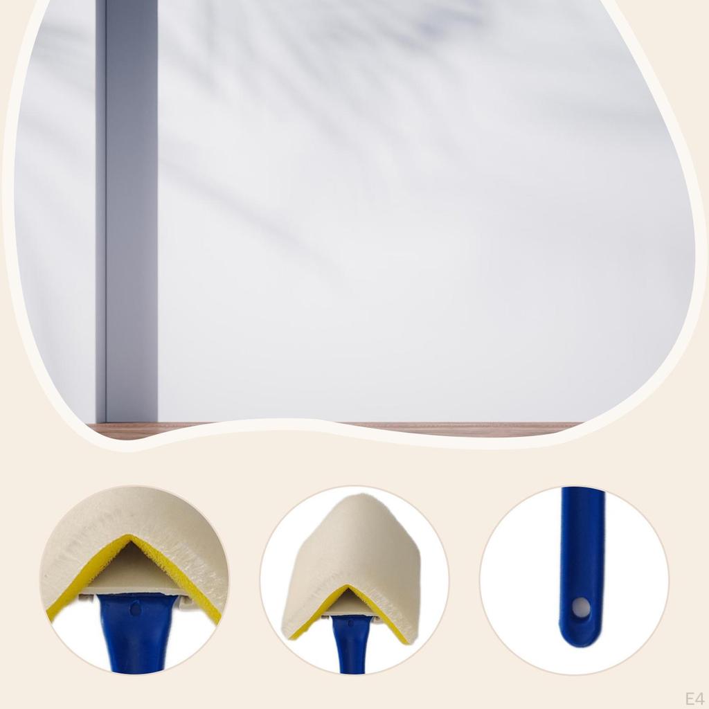 1 Inch Nylon Corner Painting Brush for Renovation & DIY Use Multipurpose Sponge Pad