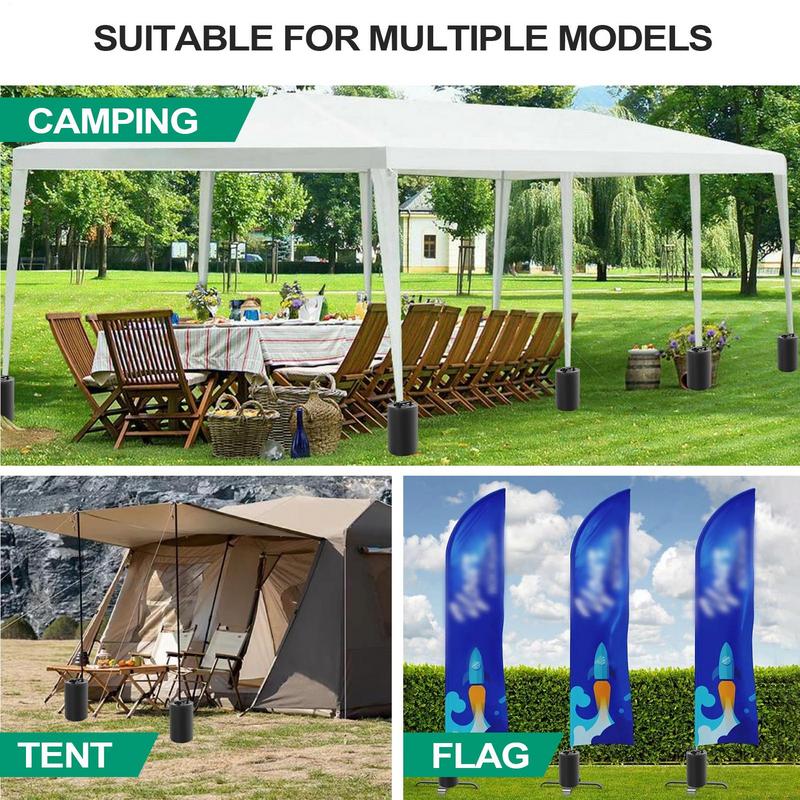 30L Wasserdach Gewichte Winddichte Sandbeutel Tragbar Starker Sandgewichtsbeutel Zeltbeine Gewichte Sandbeutel für Outdoor-Camping