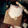 10pcs/pack Vintage Patterned Lace Paper Scrapbook Materials DIY Photo Album Collage Journalling Creative Stationery Supplies