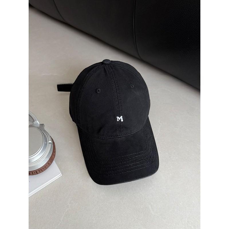 

Cap With Embroidered Lettering For Casual Spring And Summer Wear чёрный