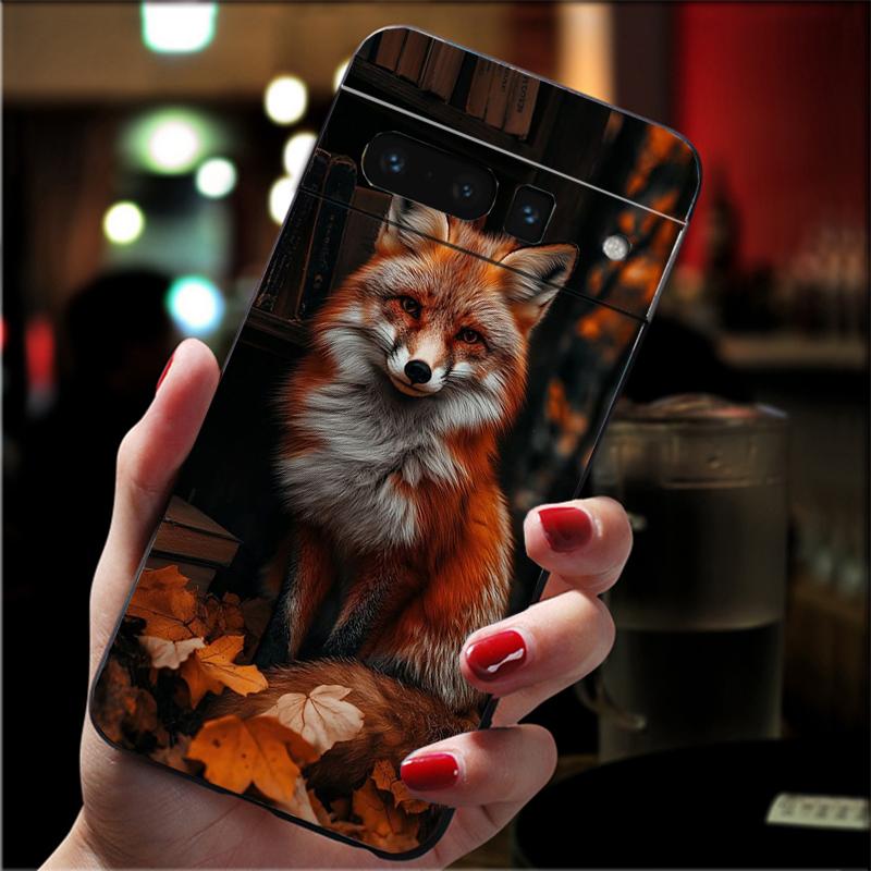 Phone Case For Google Pixel 10 9 Pro XL 9A 8 7 6 Pro Pixel 8A 7A 6A Pixel 8 7 6 5 Cute Fox