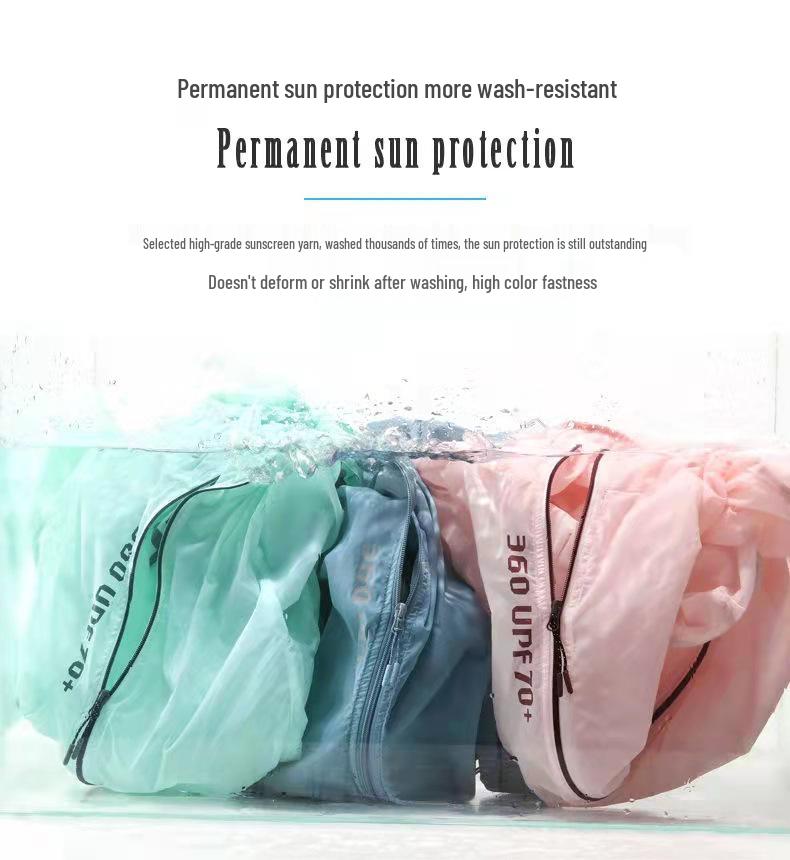 Women's Summer UV Protection Jacket - Thin, Breathable, Quick-Drying, Plus Size, Stylish Sun Shielding Apparel