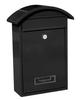 Metal Wall Mailbox Large Capacity Lockable Mailbox Weather-Resistant Wall Mounted Postbox Mailbox Key Lock Drop Box For Home
