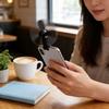 Small Pocket Phone Fan With Soft Blades, Mini Lightning Connector Fan For Iphone Summer Cooling