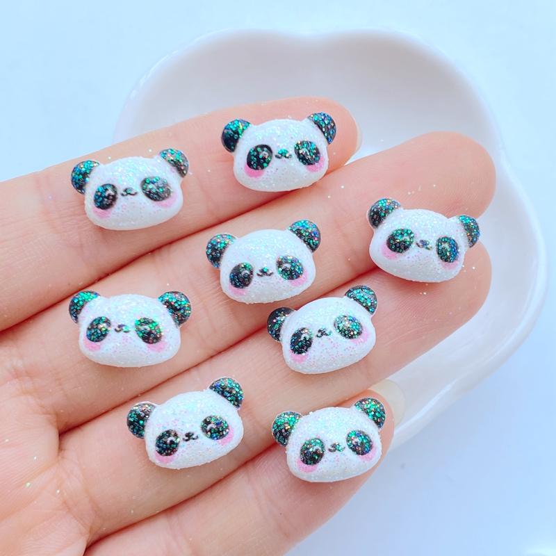 20Pcs New Kawaii Cute Shiny Little Animal Collection Flat Back Cabochons Scrapbooking DIY Jewelry Craft Decoration Accessorie
